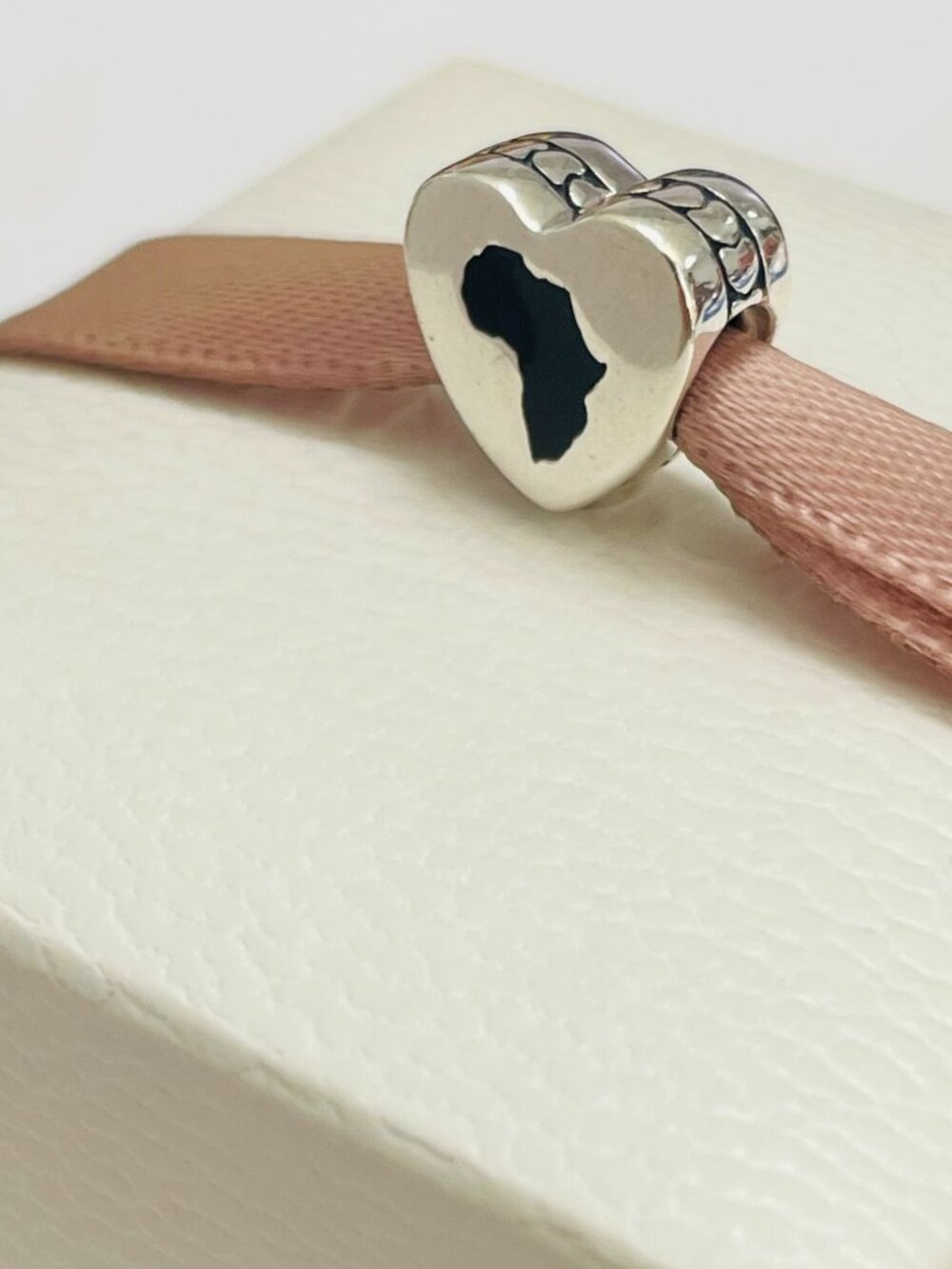 Pandora South Africa Map Heart Charm Bead Pendant I Love South Africa Charm